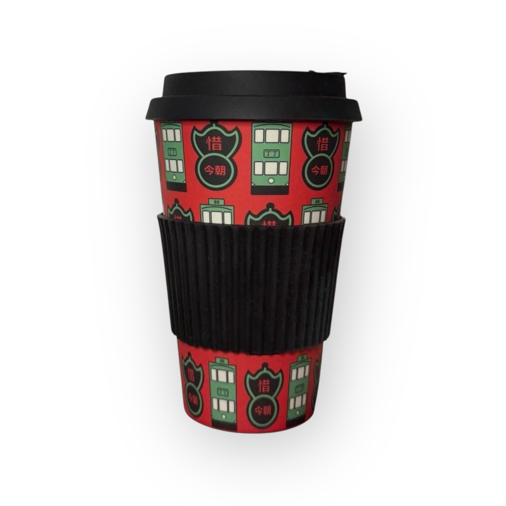 North Point Trams Bamboo Cup By Liz Fry Design