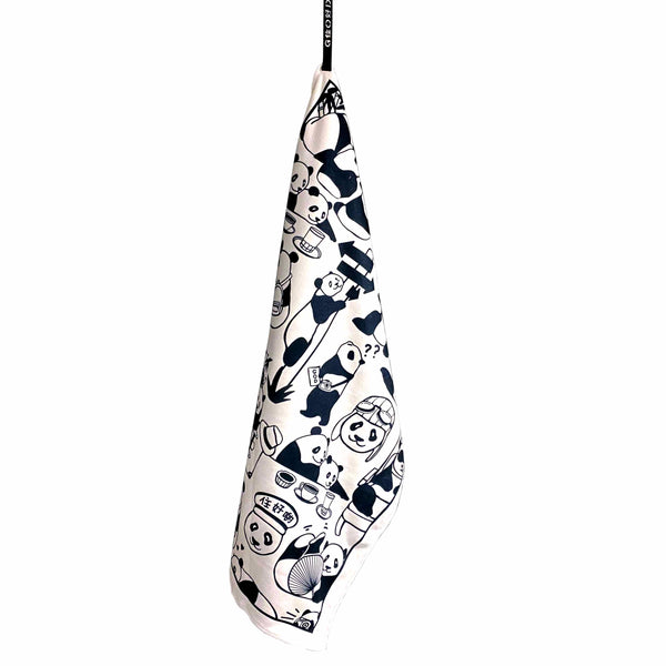 Lightweight Sports Towel - Panda Holiday