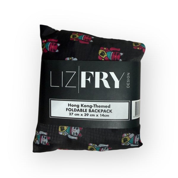 Tung Choi Street Lucky Cats Foldable Backpack