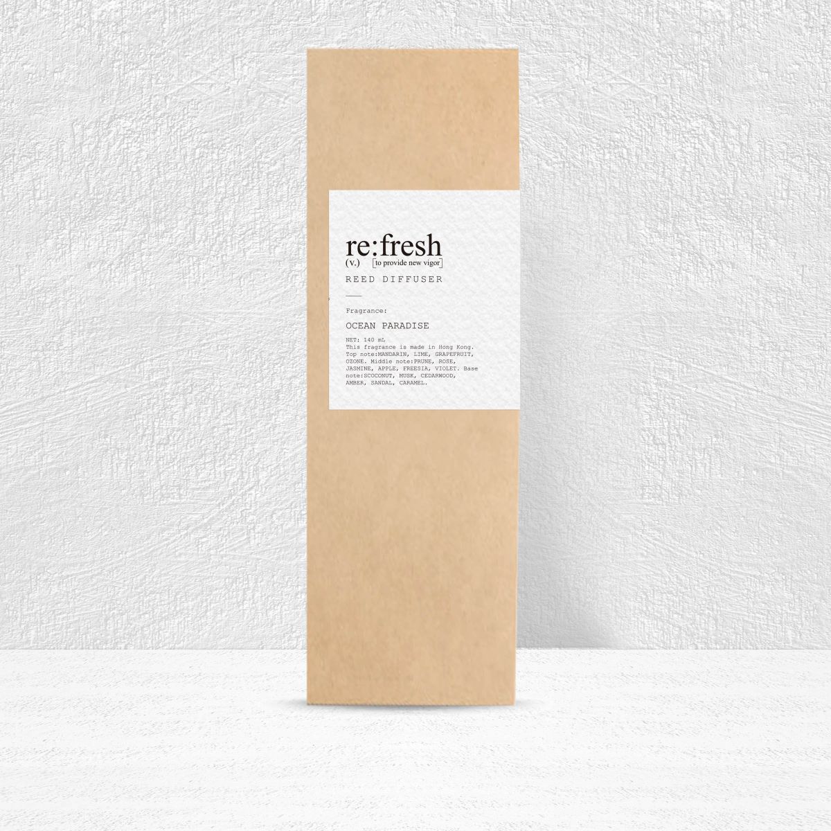 re:fresh Ocean Paradise Reed Diffuser 140ml