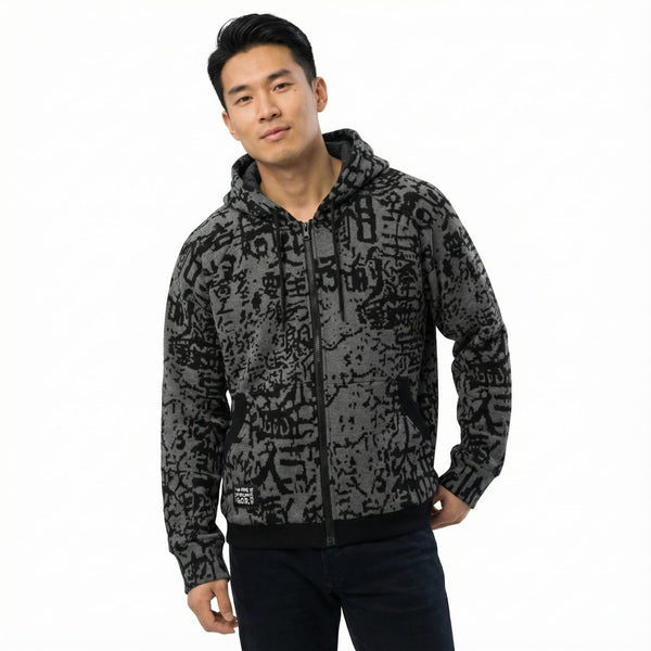 King of Kowloon Cotton Zip Hoodie Jacket