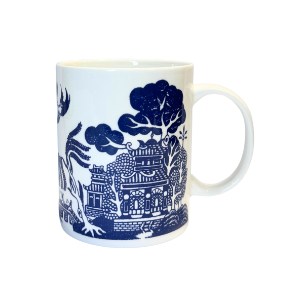 Willow Mug, Blue