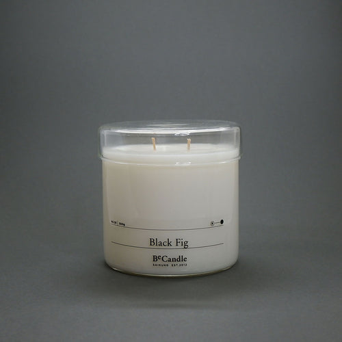 Scented Candle 500g, Black Fig by BeCandle