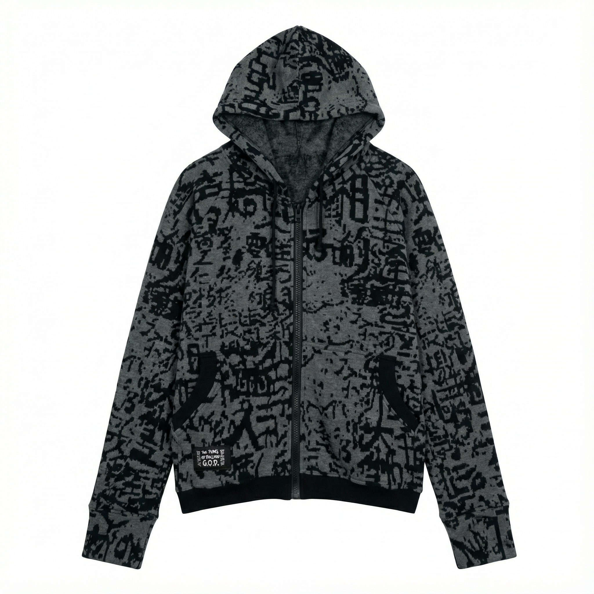 King of Kowloon Cotton Zip Hoodie Jacket