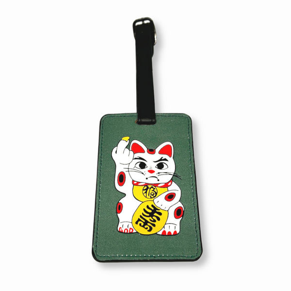 Angry Cat Luggage Tag