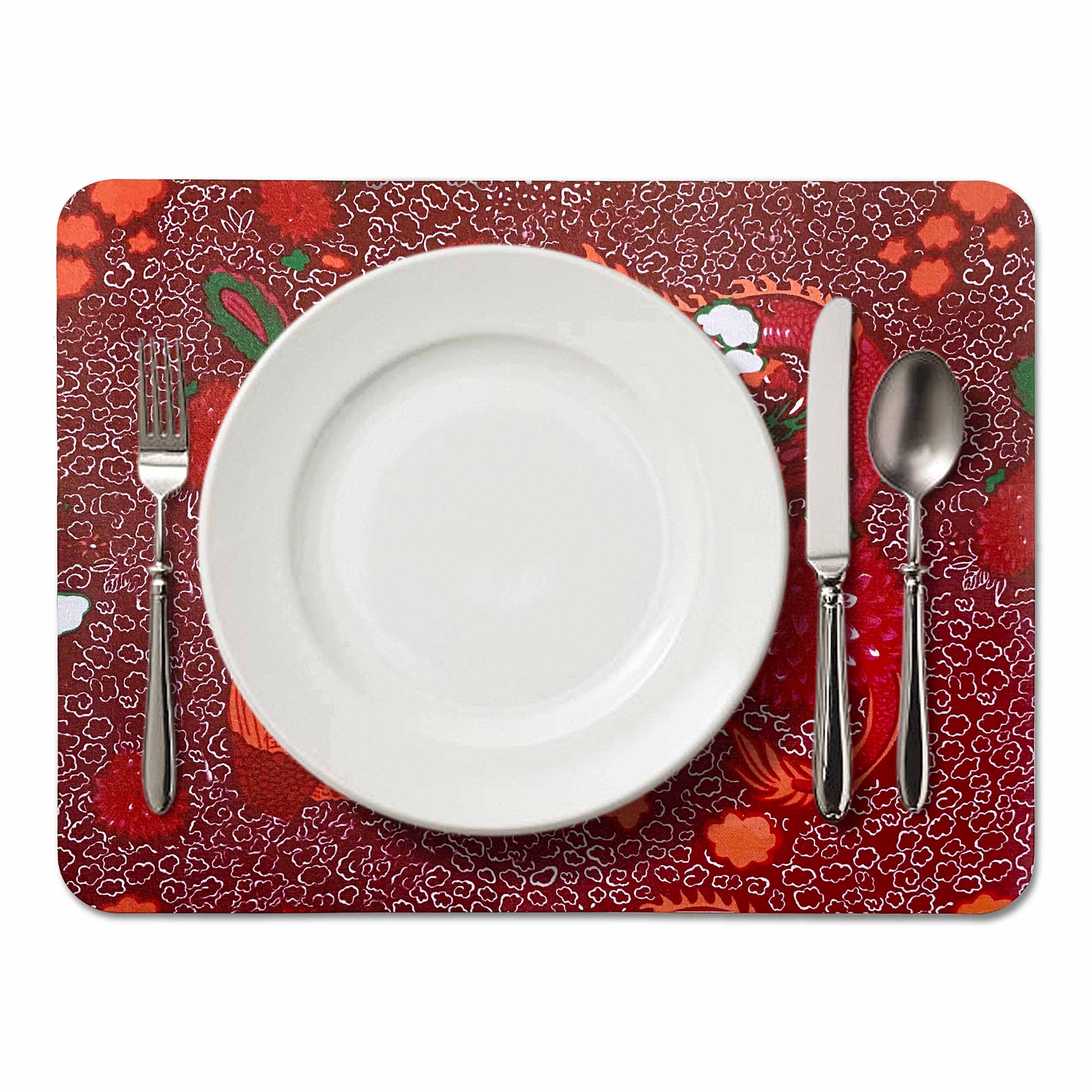 Dragon & Phoenix Soft Placemat