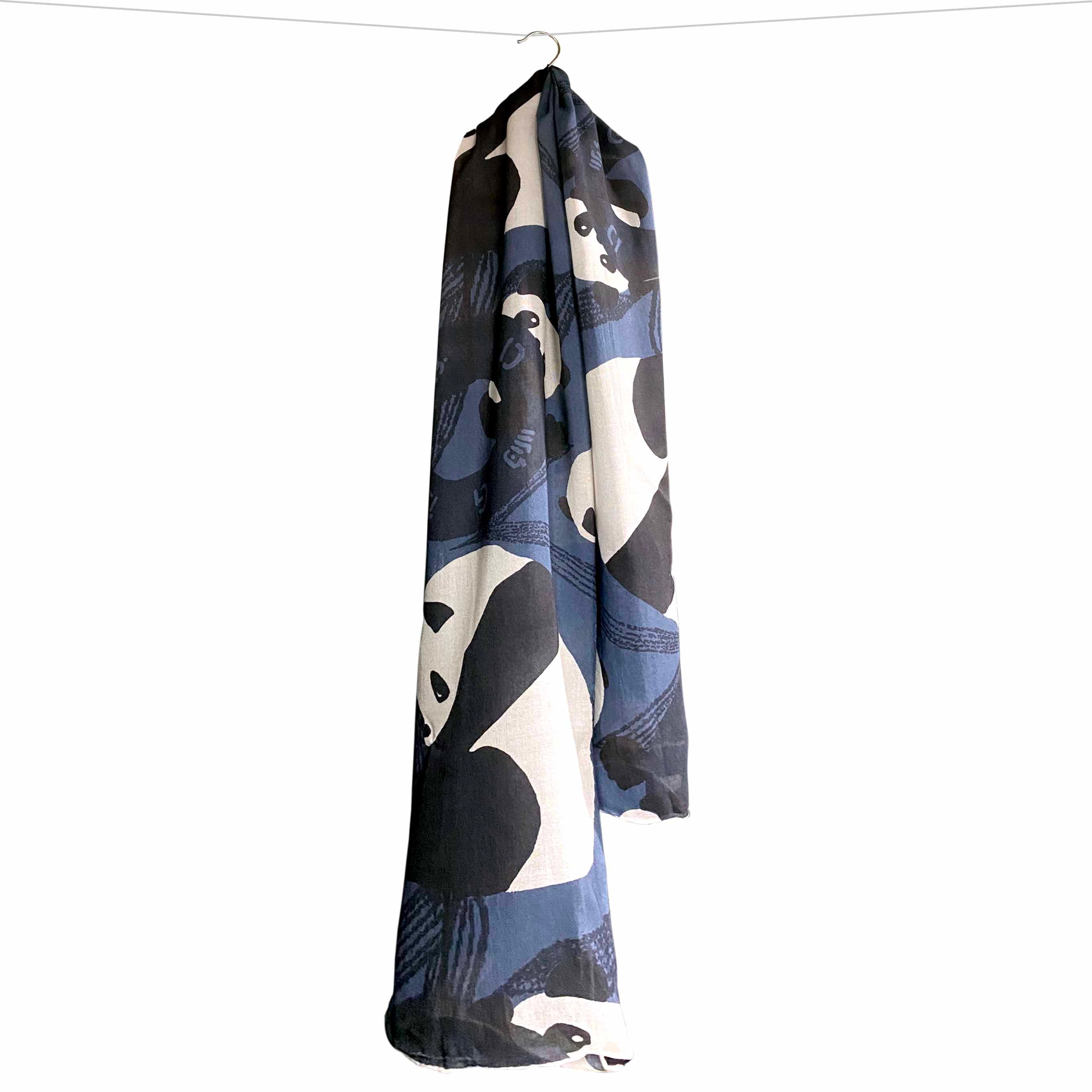 Roly Poly Pandas Modal Scarf