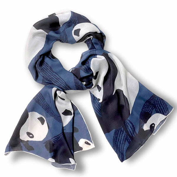 Roly Poly Pandas Modal Scarf