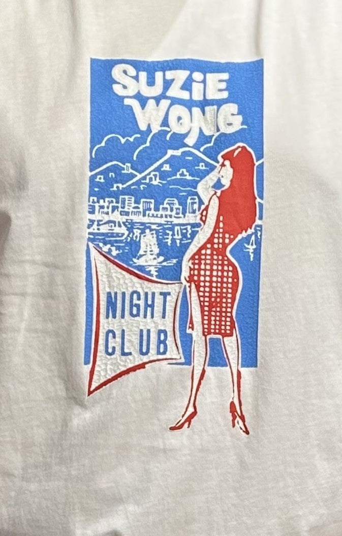 Suzie Wong Night Club T-shirt, White