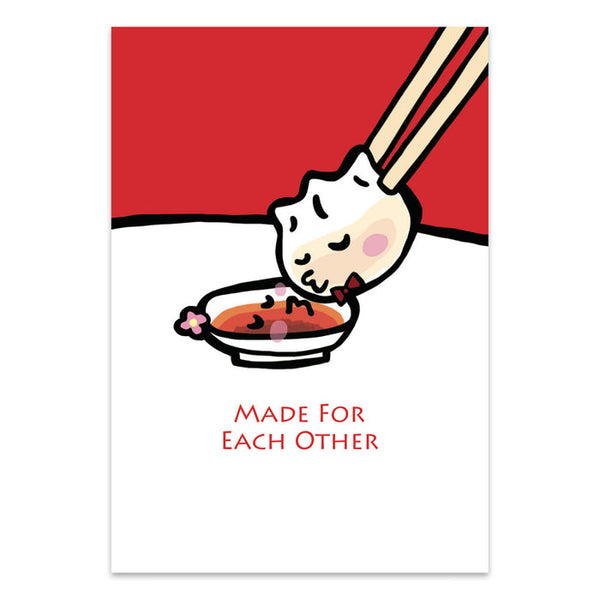 Made For Each Other - Dumpling Card By Lion Rock Press