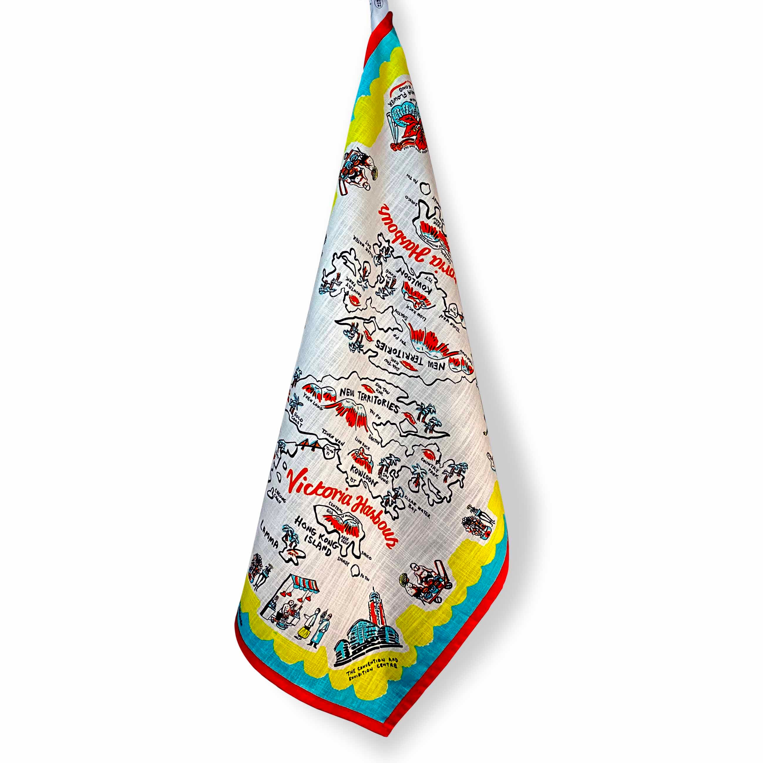 Victoria Harbour Tea Towel