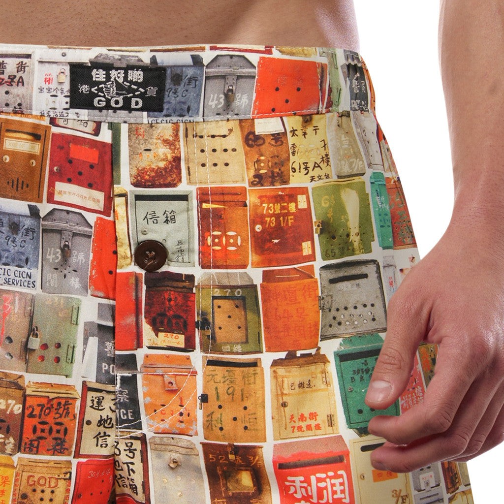 'Letterbox' men's boxer shorts
