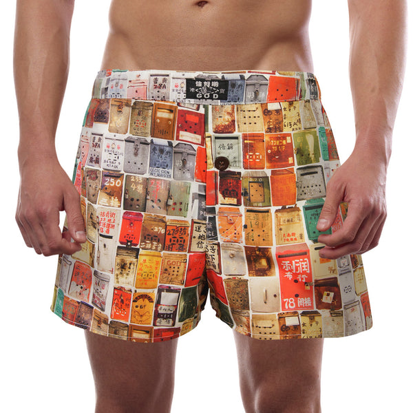 'Letterbox' men's boxer shorts