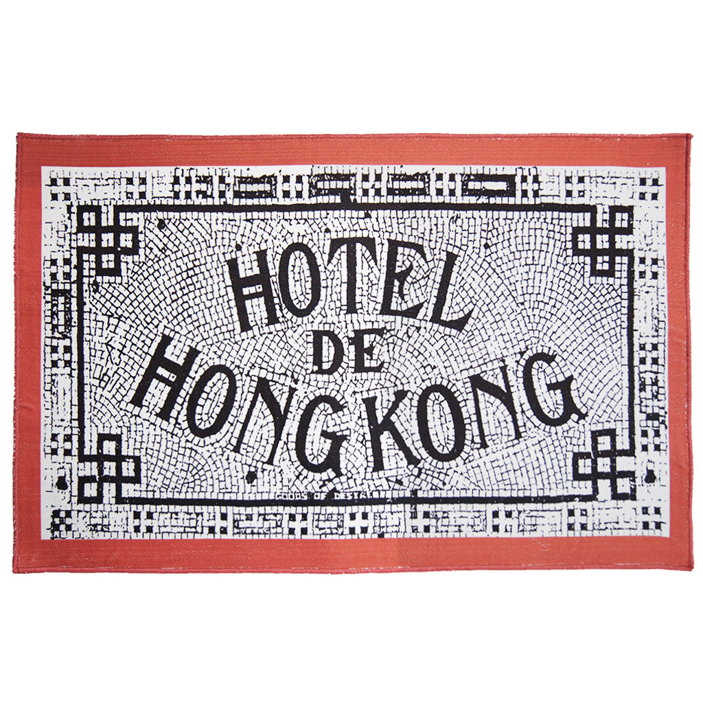 'Hotel de Hong Kong' bath mat, Homeware, Goods of Desire, Goods of Desire