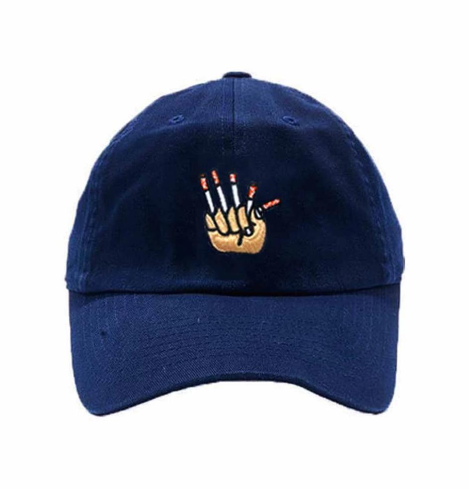'5 Cigarettes' Cap, Navy By Carnaby Fair