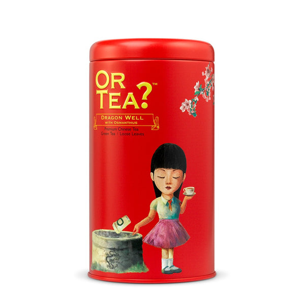 Or Tea? Dragon Well with Osamnthus | Chinese Green Loose Leaf Tea