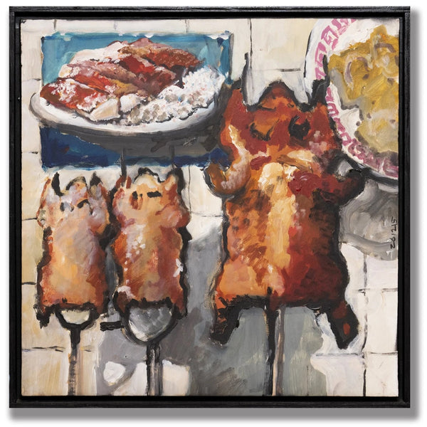 Roast Pig (Diptych Part II) By Douglas Young