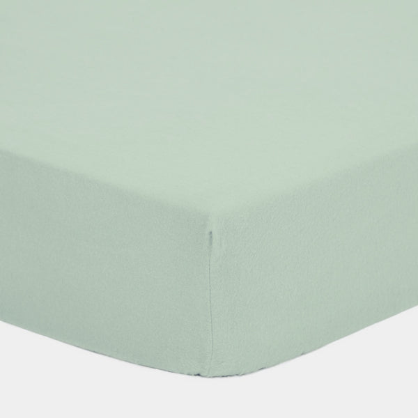 BIG Living Fitted Sheet, Green Lily