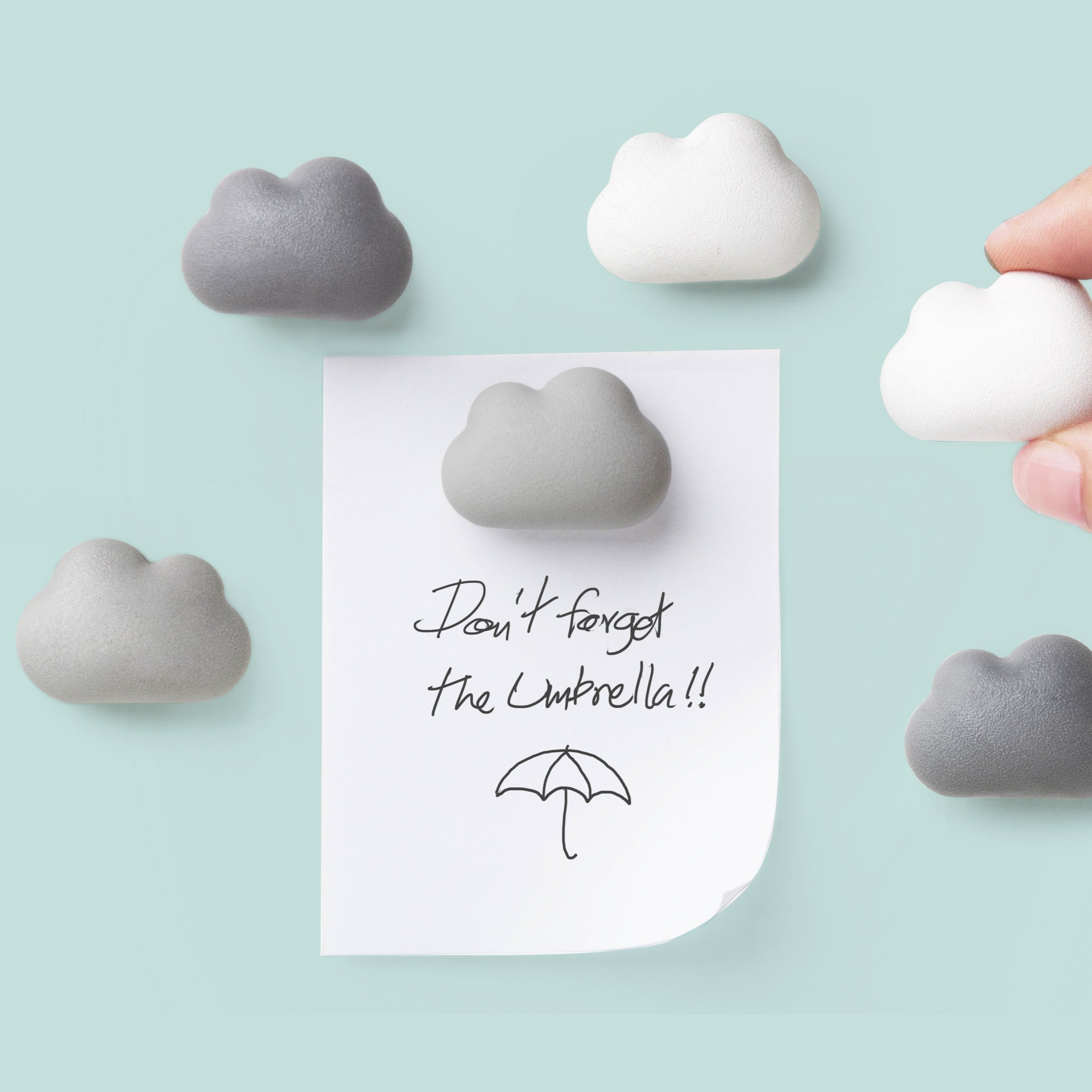 Qualy Note On The Cloud Note Magnet