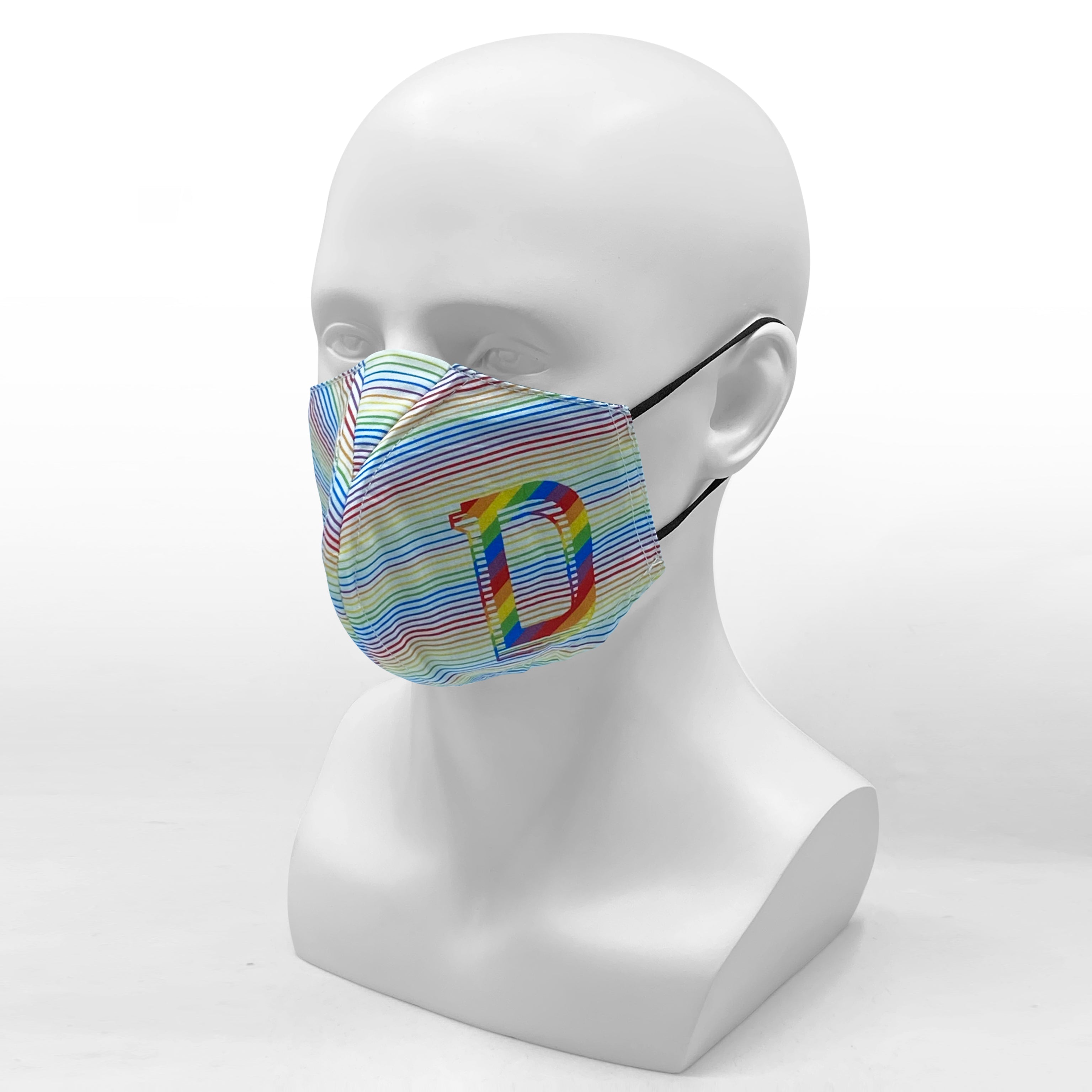 Design Trust Why-Y Fabric Mask, Rainbow