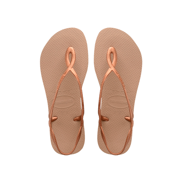 Luna Sandals by Havaianas, Rose Gold