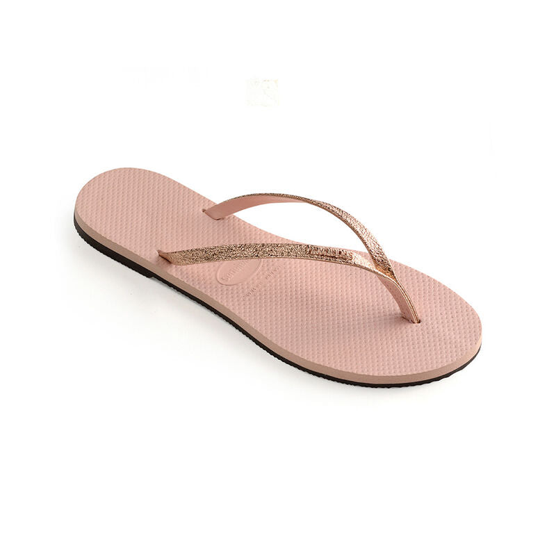 You Shine Flip Flops By Havaianas, Ballet Rose - Top Side