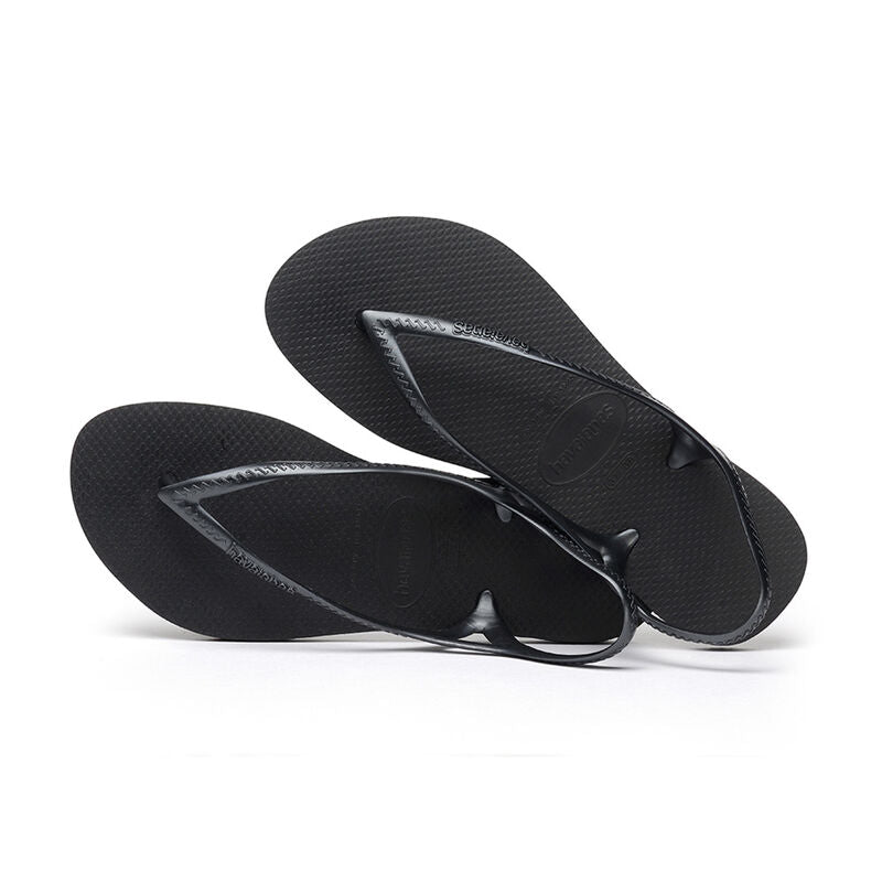 Sunny II Sandals by Havaianas, Black, Top Cross