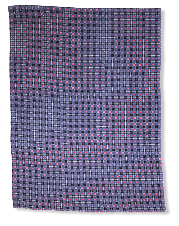 Temple Street Tiles Tea Towel, Liz Fry Design