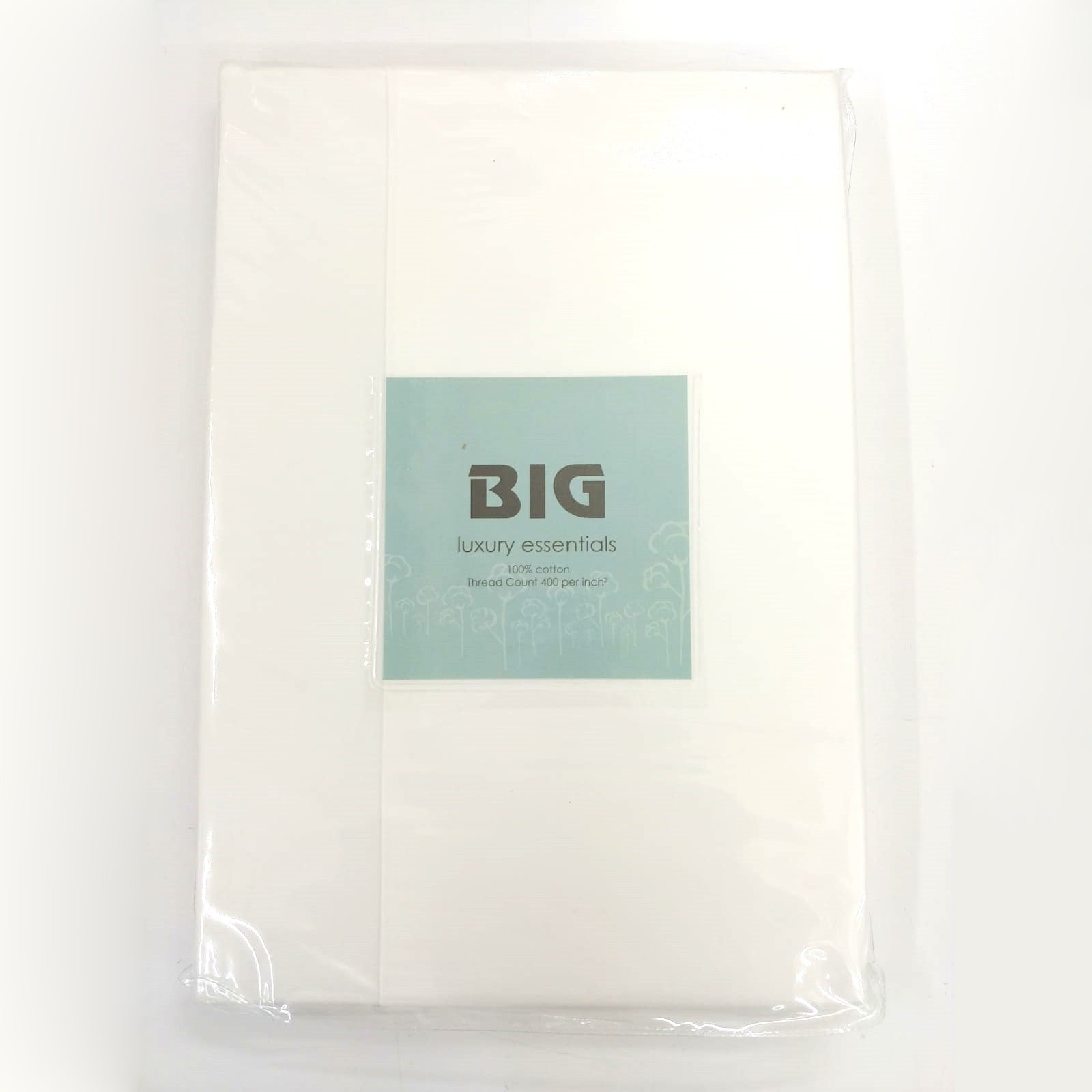 BIG Living Quilt Covers & Pillow Case, White