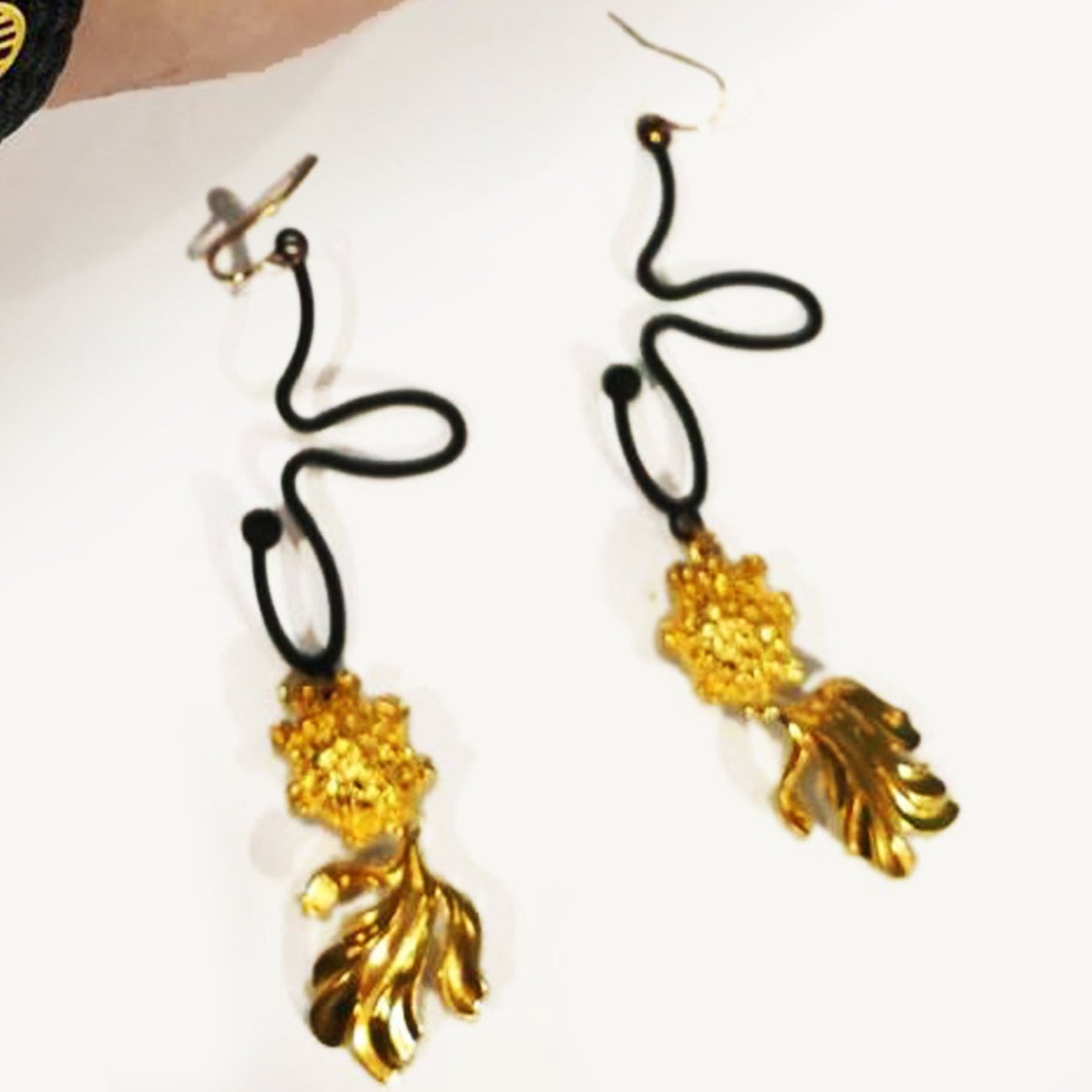 Fook & Prosperity Bracelet and Goldfish Earrings