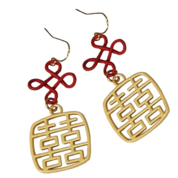 Wishful Knot Bracelet and Earrings