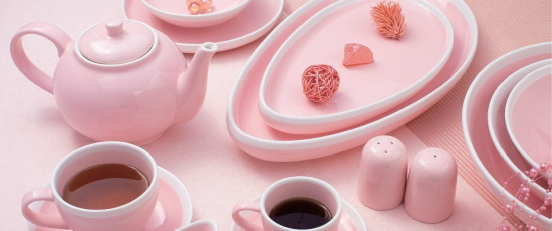 Cozy Pink by Don Bellini, Cup & Saucer