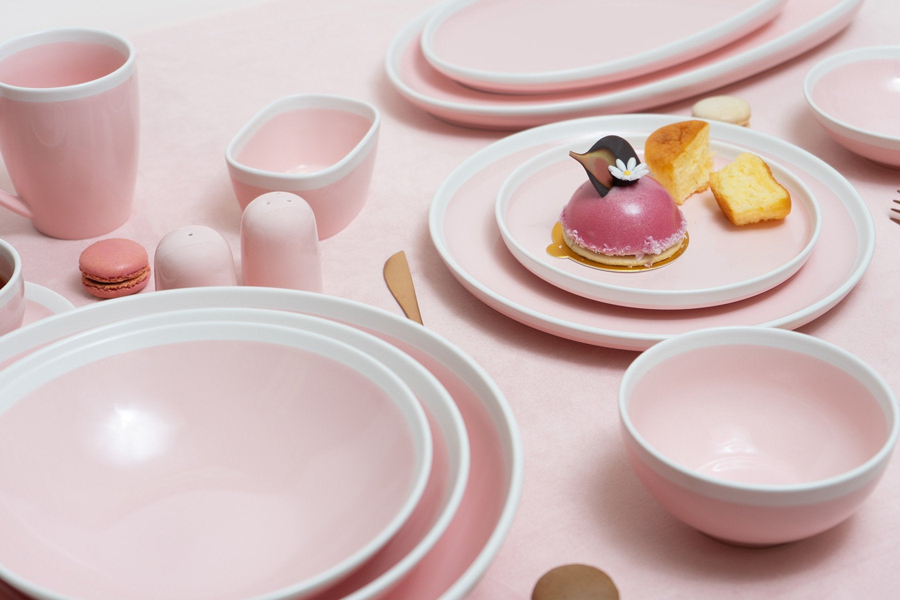 Cozy Pink by Don Bellini, Dinner Bowl