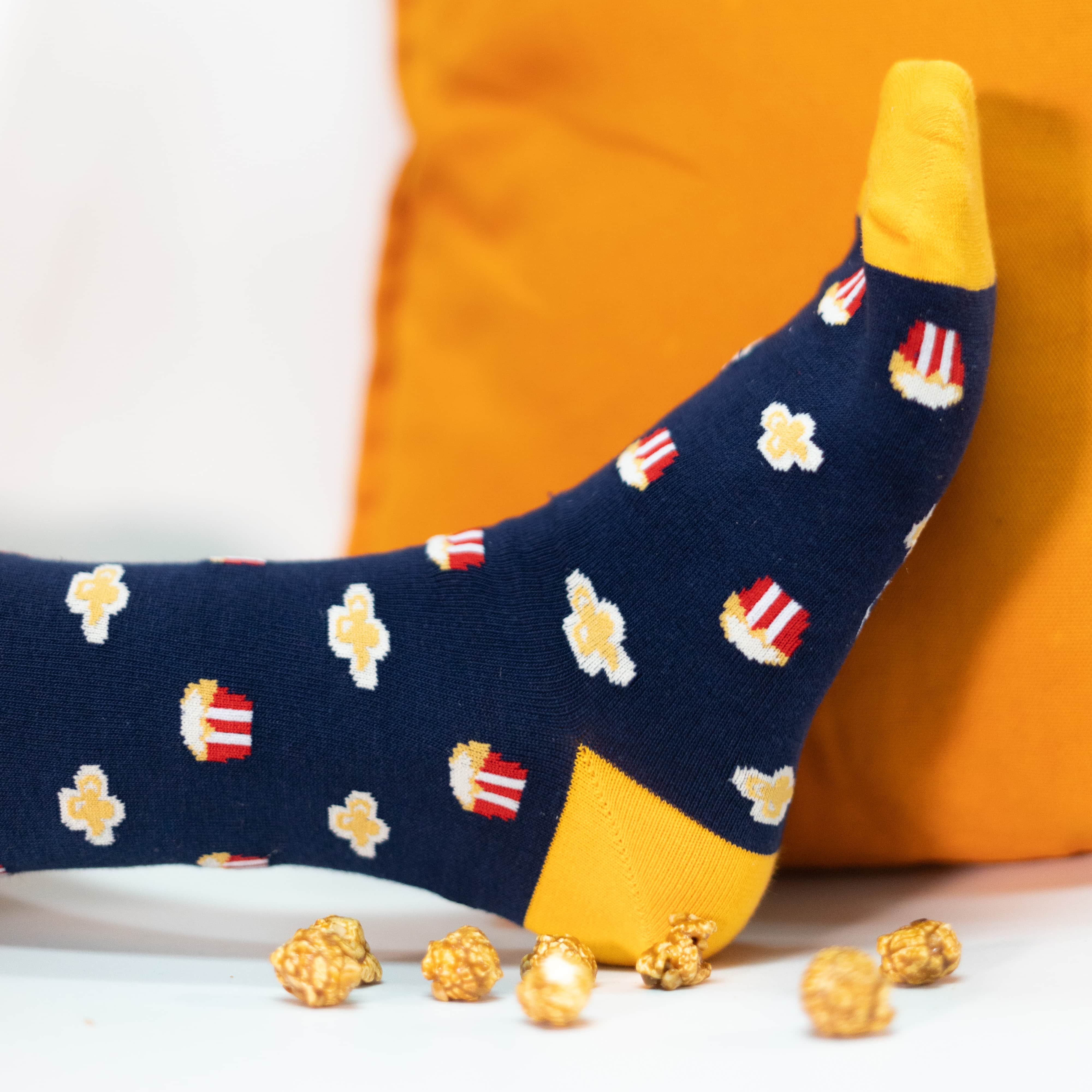 Playful Socks - Popcorn