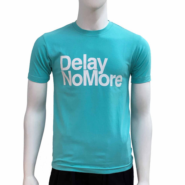 Delay No More Classic T-Shirt, Turquoise