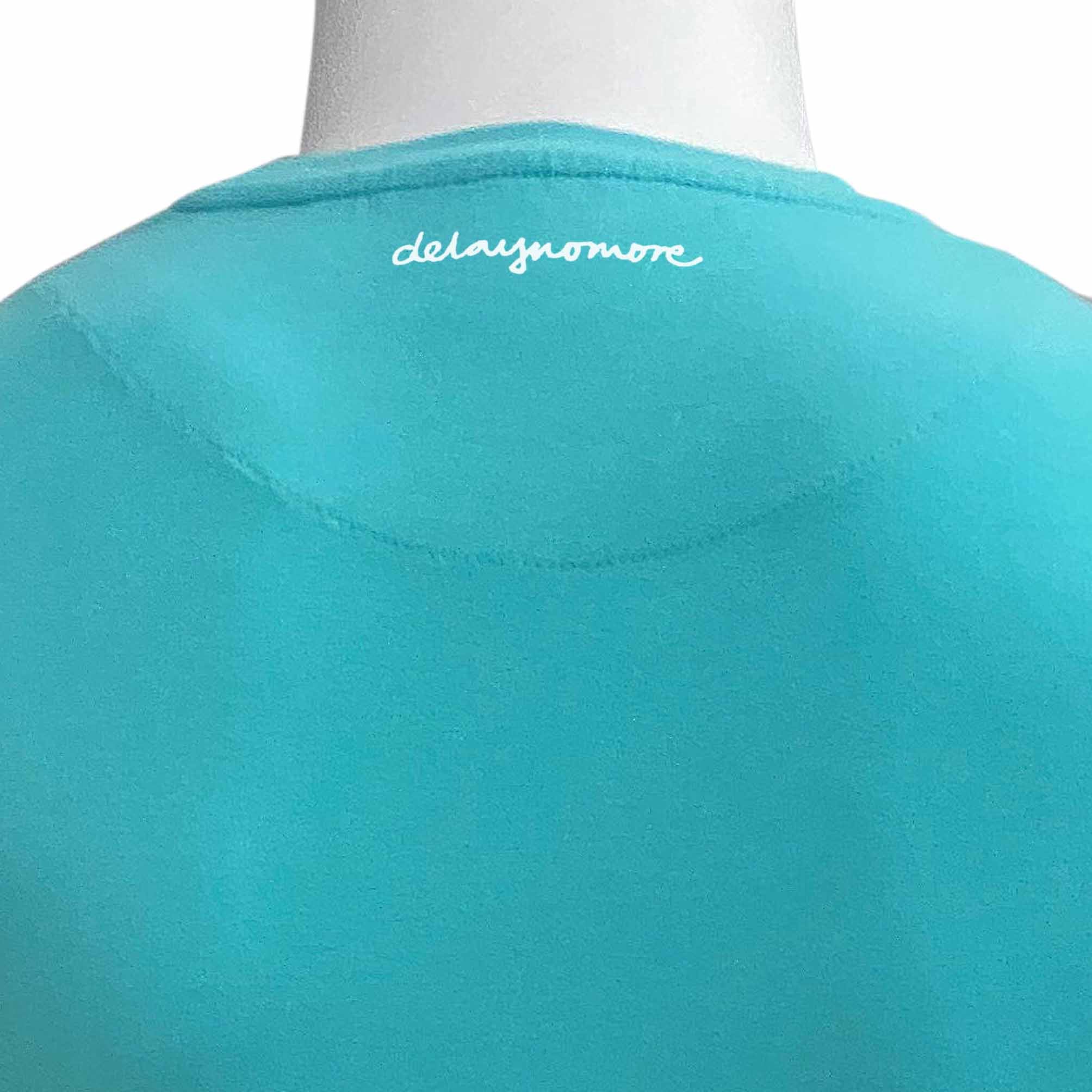 Delay No More Classic T-Shirt, Turquoise
