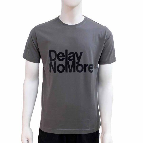 Delay No More Classic T-Shirt, Shadow Grey