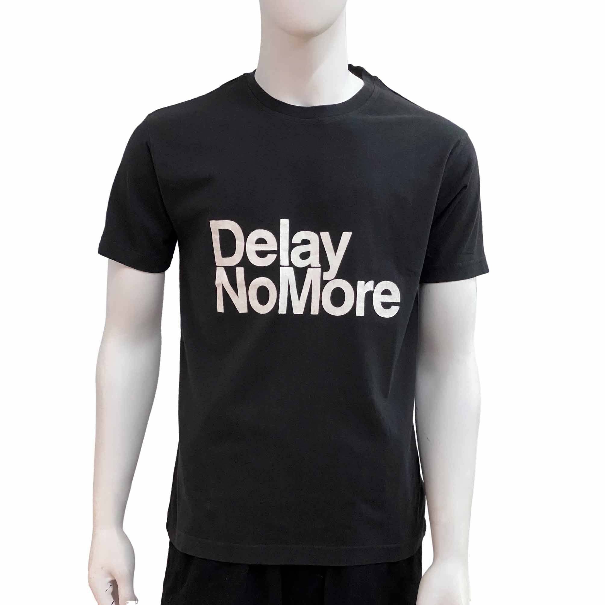 Delay No More Classic T-Shirt, Black / White