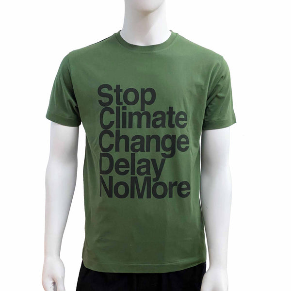 Stop Climate Change Delay No More T-Shirt