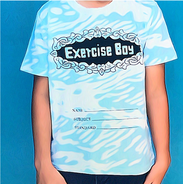 'Exercise Boy' Kids T-shirt