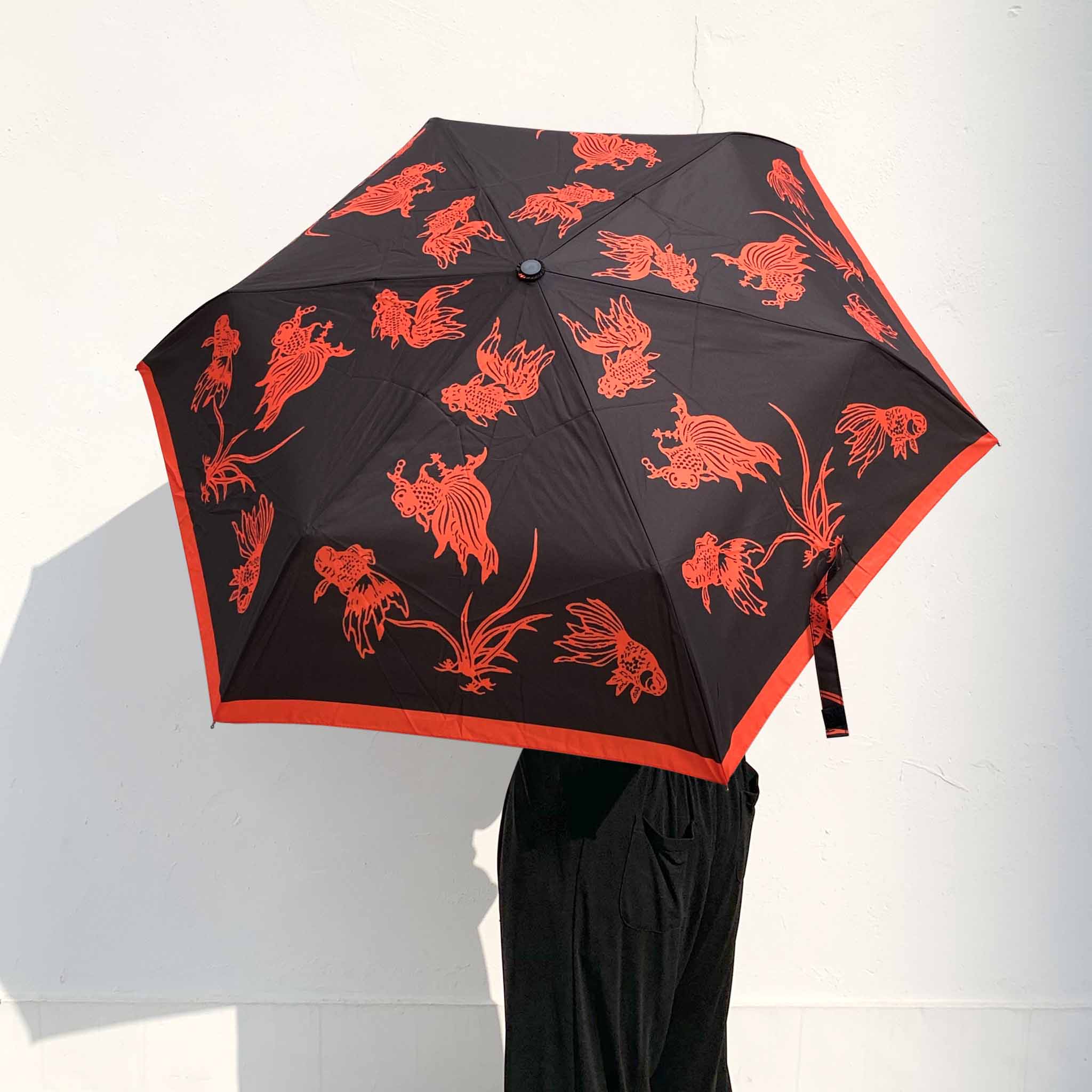 Goldfish Papercut Teflon™ Quick Dry Umbrella