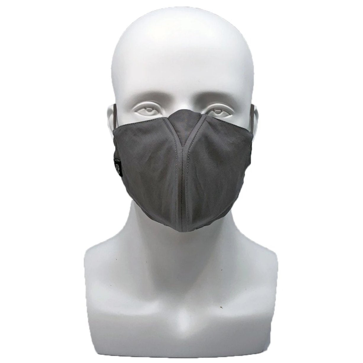 Solid Why-Y Fabric Mask, Grey