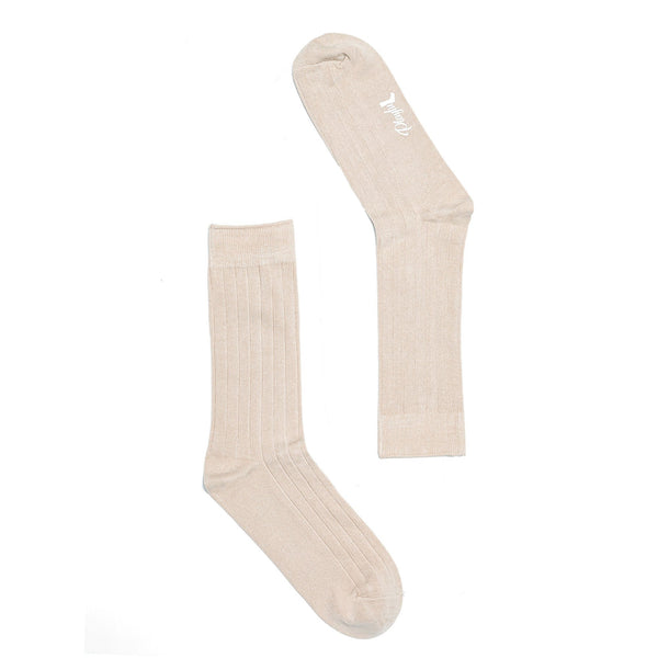 Playful Socks - Beige