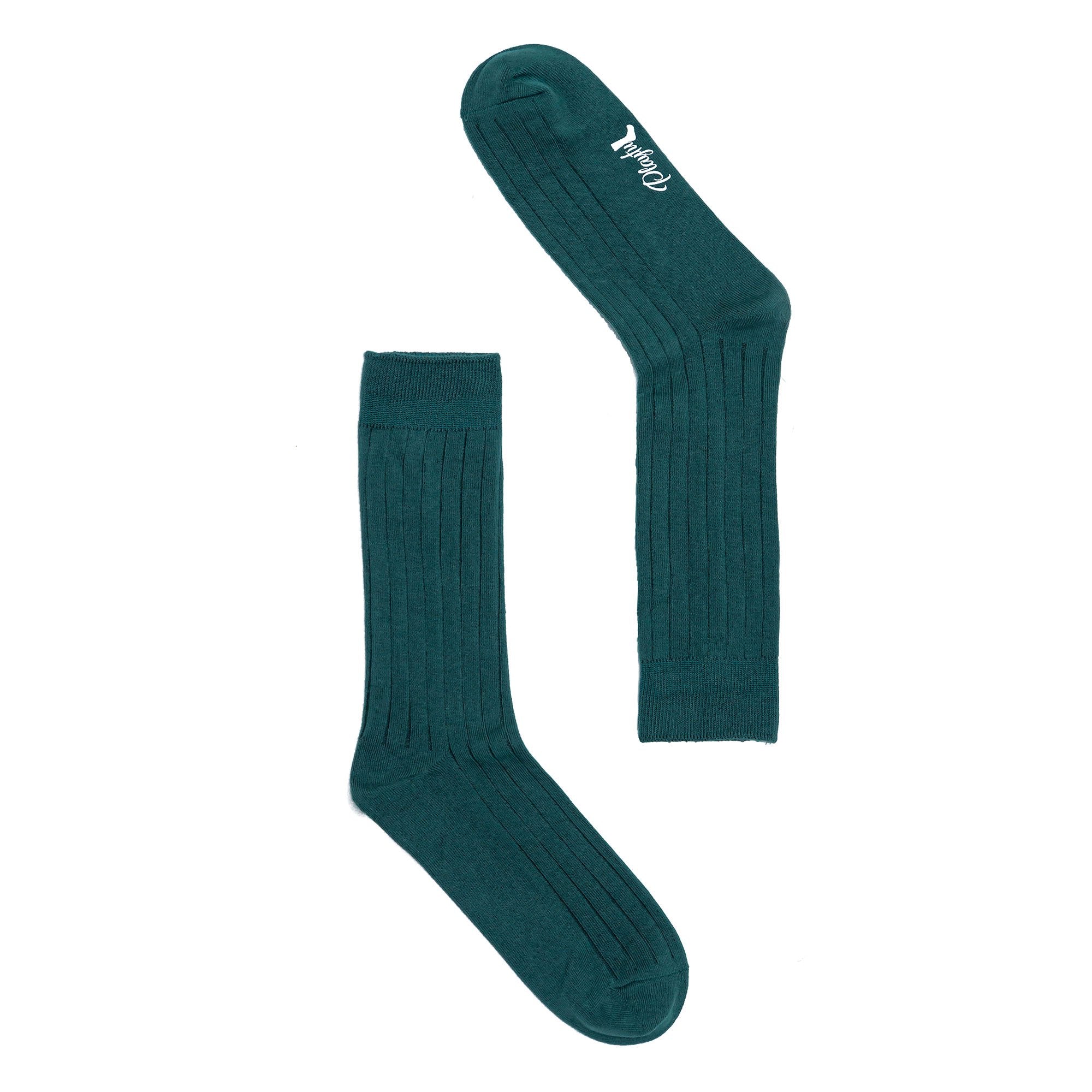Playful Socks - Peacock Green