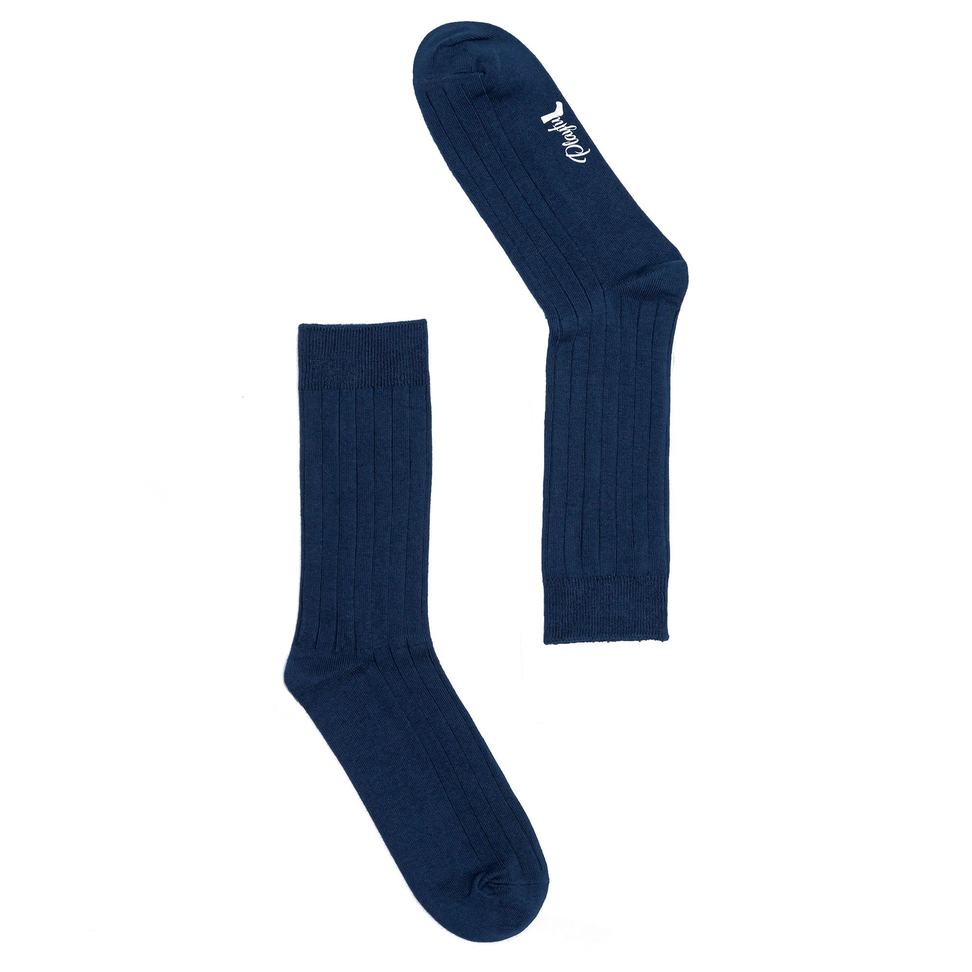 Playful Socks - Navy Blue