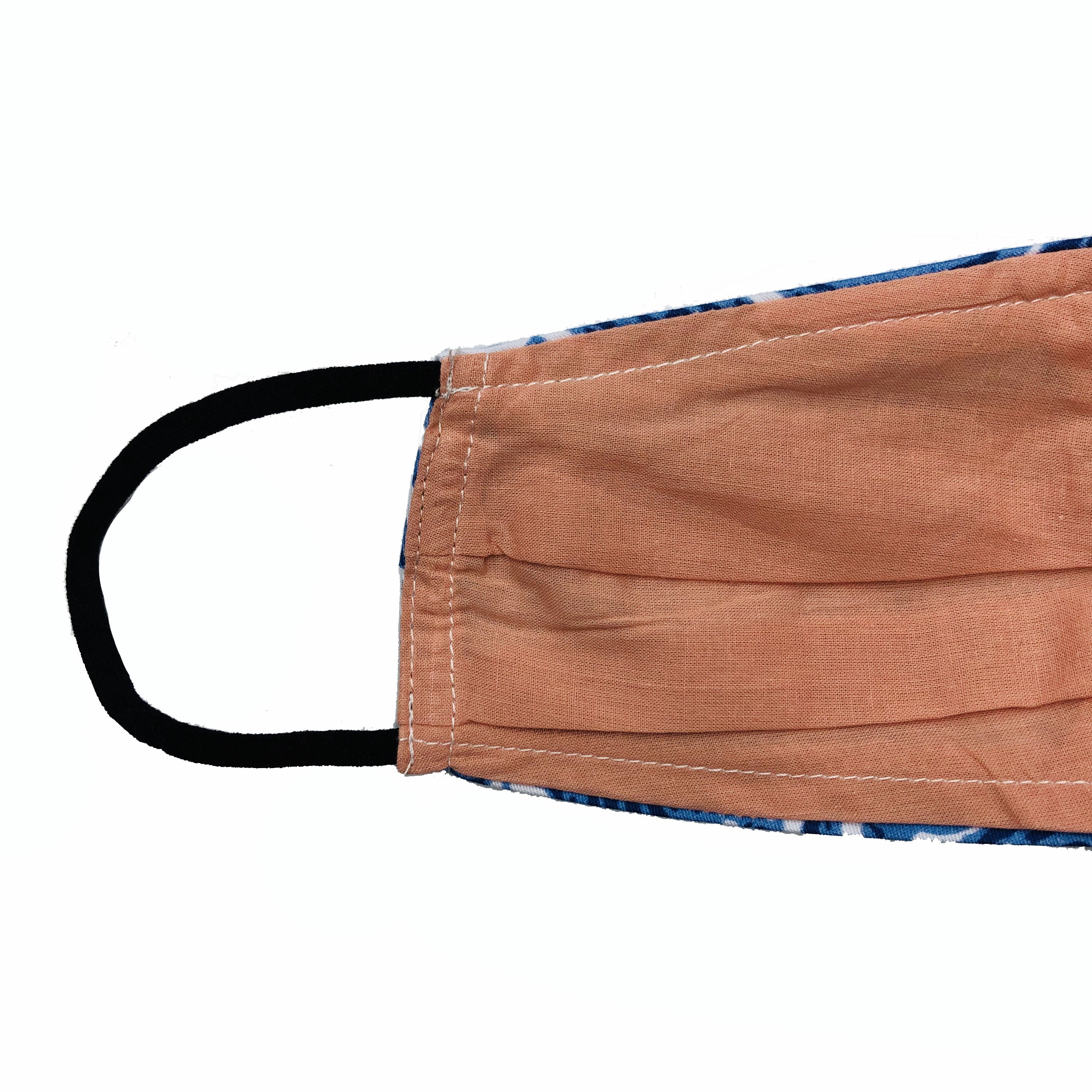 Bauhinia Waves Pleated Mask