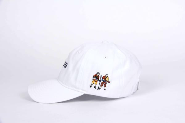 'Ho Ho Yea' Dad Cap, White By Carnaby Fair