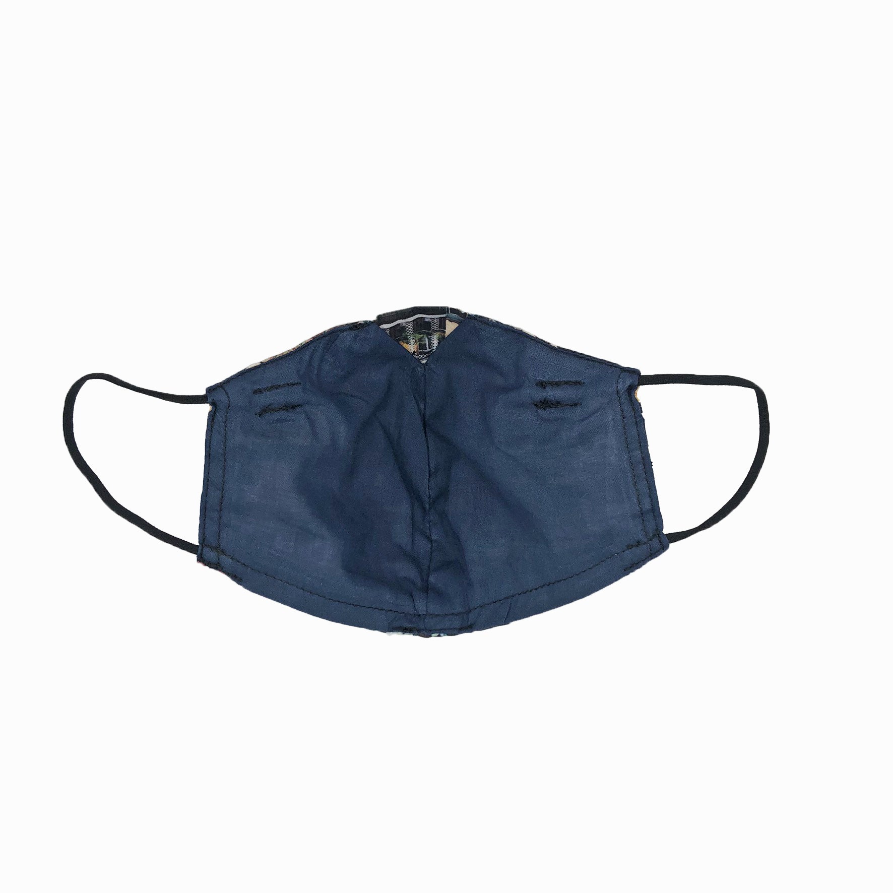 Black Waves Why-Y Fabric Mask