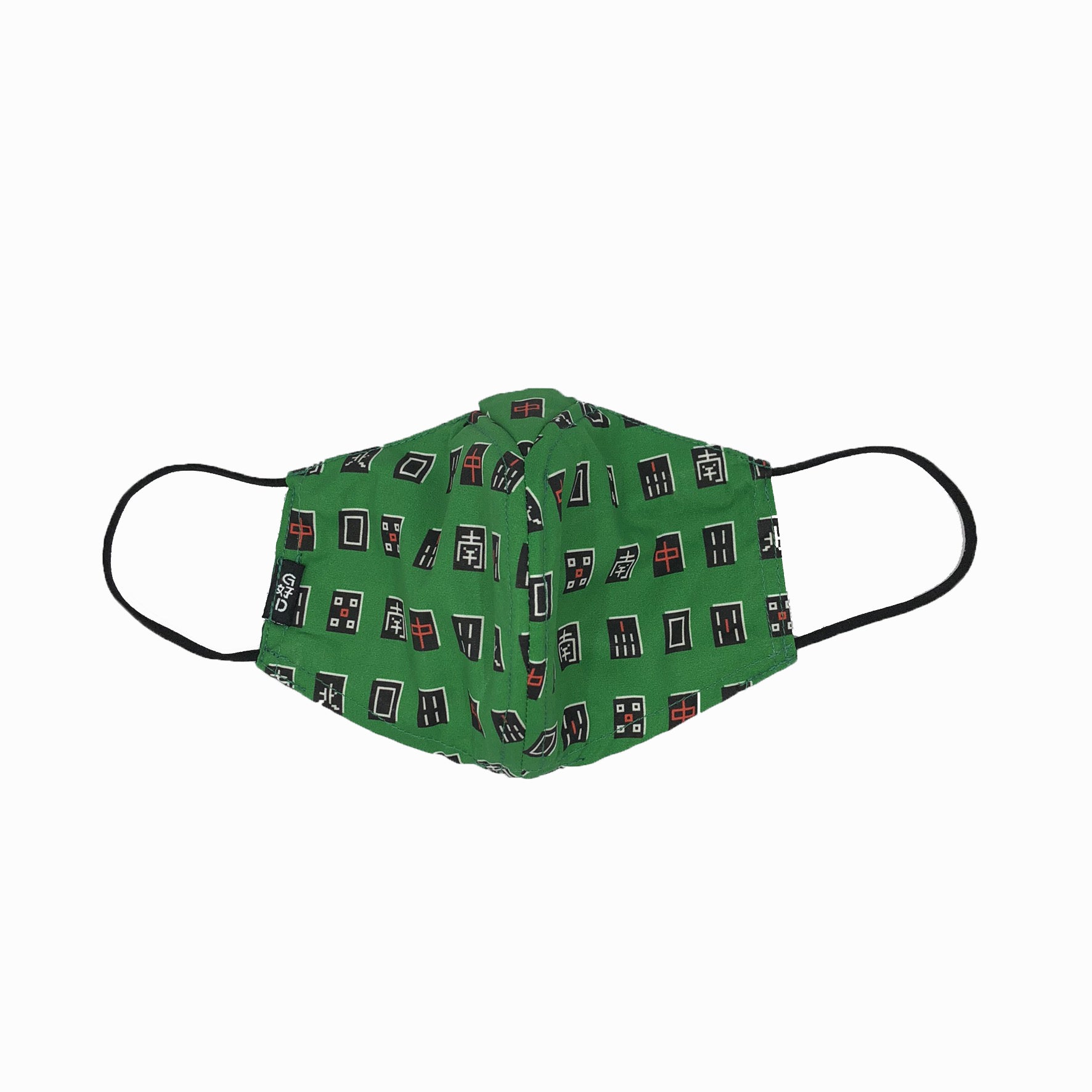 Green Mahjong Why-Y Fabric Mask