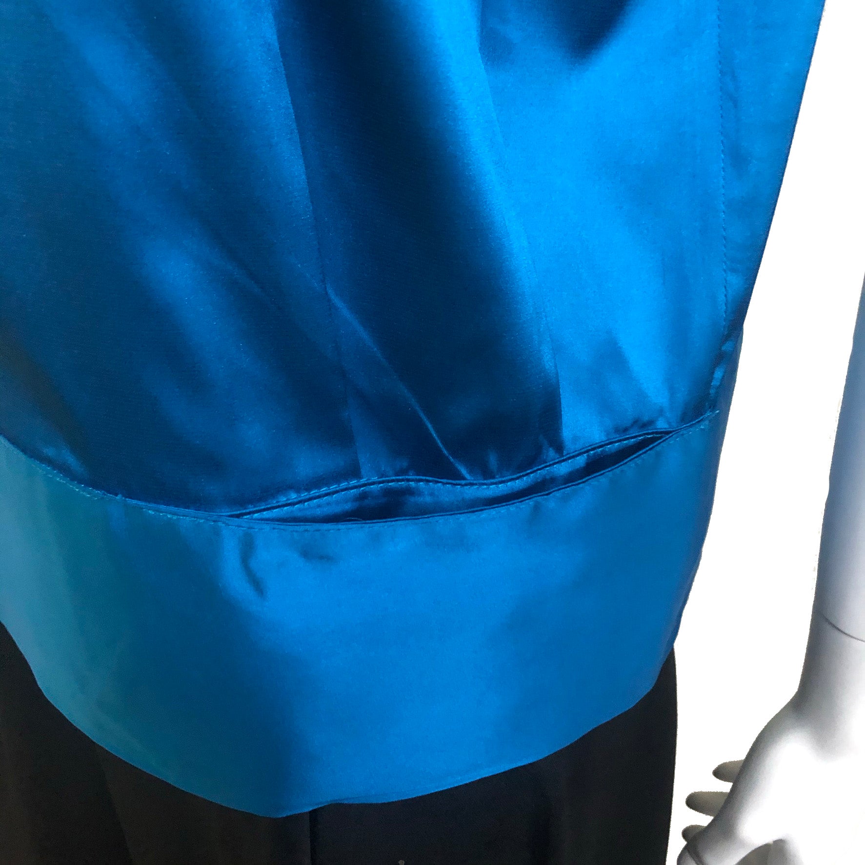 Double Knot Button Blouse, Yale Blue
